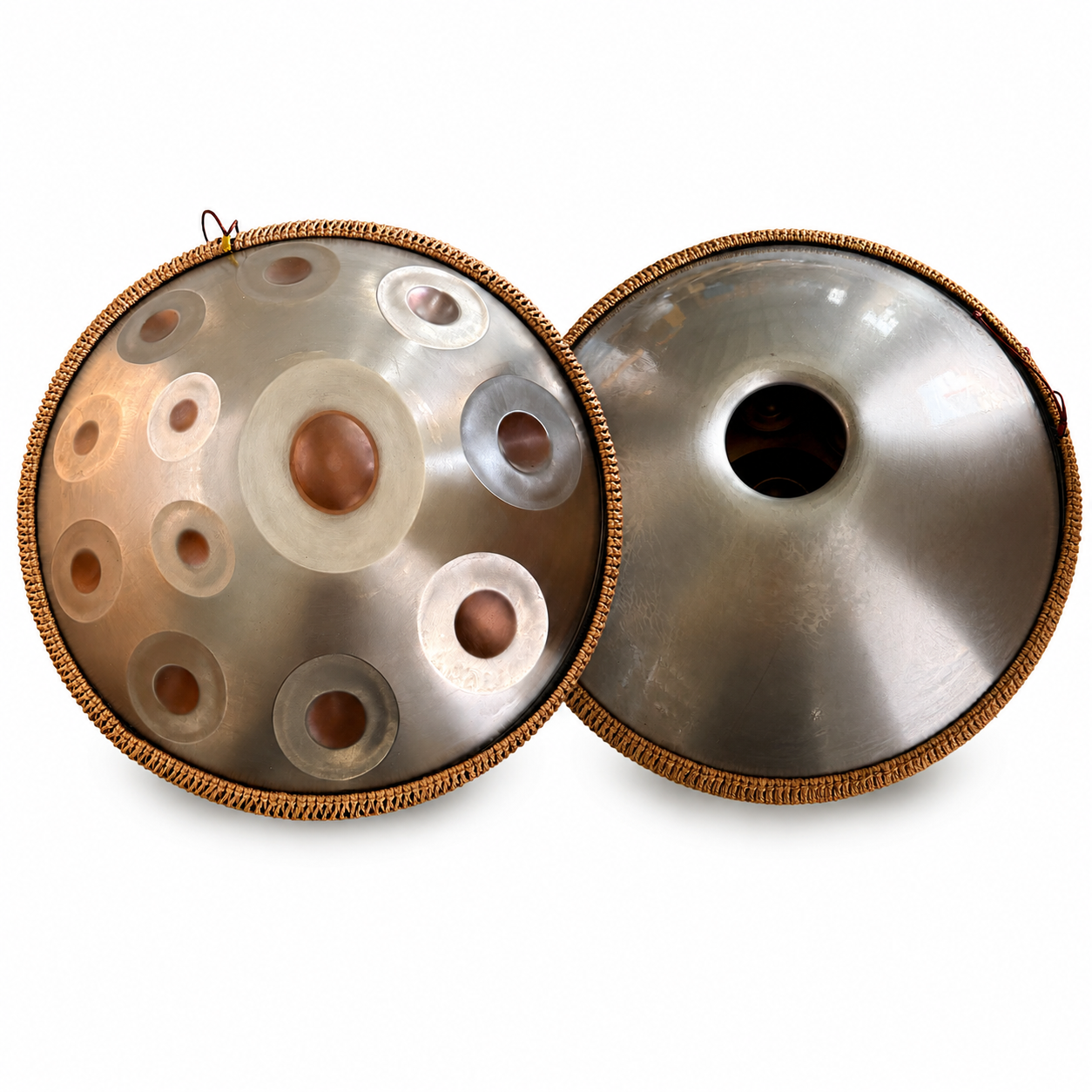 Handpan 12 notes Sol majeur 55 cm – Oeil doré