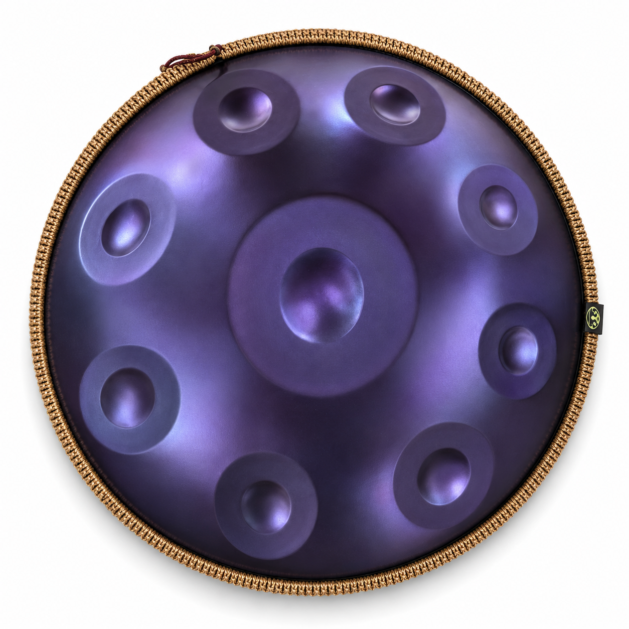 Handpan 9 notes Sol majeur 55 cm – Bleu