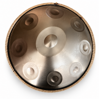 Handpan 9 notes Sol majeur 55 cm – Or