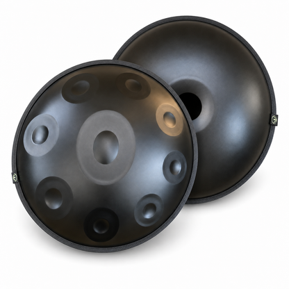 Handpan 9 notes Sol majeur 55 cm – Noir
