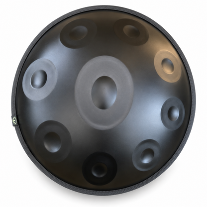 Handpan 9 notes Sol majeur 55 cm – Noir