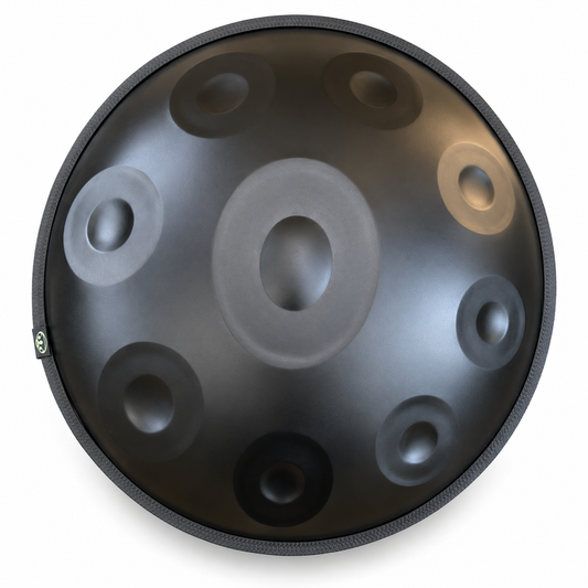 Handpan 9 notes Sol majeur 55 cm – Noir