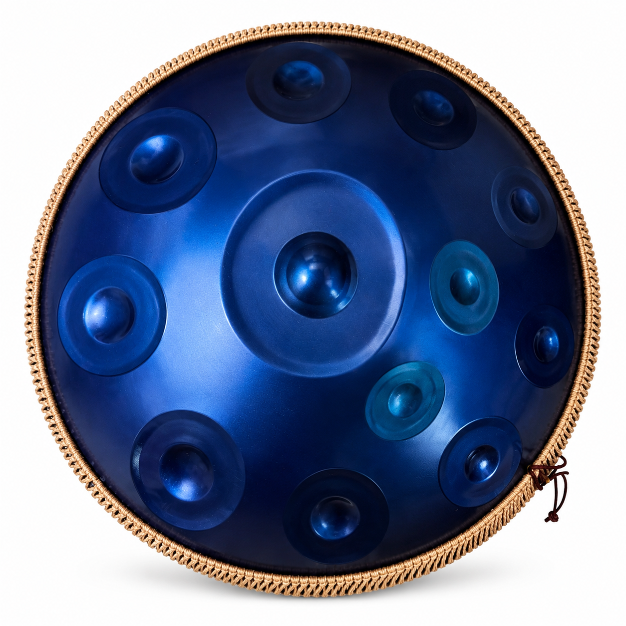 Handpan 12 notes Sol majeur 55 cm – Bleu