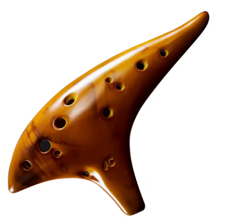 Ocarina 12 trous en céramique