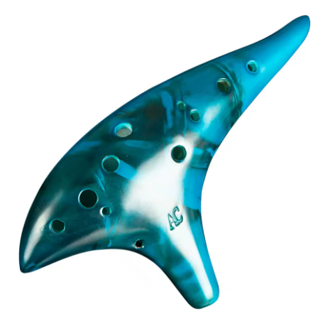 Ocarina 12 trous en céramique