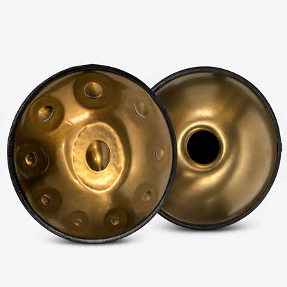Détail touches handpan Altara 10 notes – accordage sur mesure D Kurd ou gamme au choix