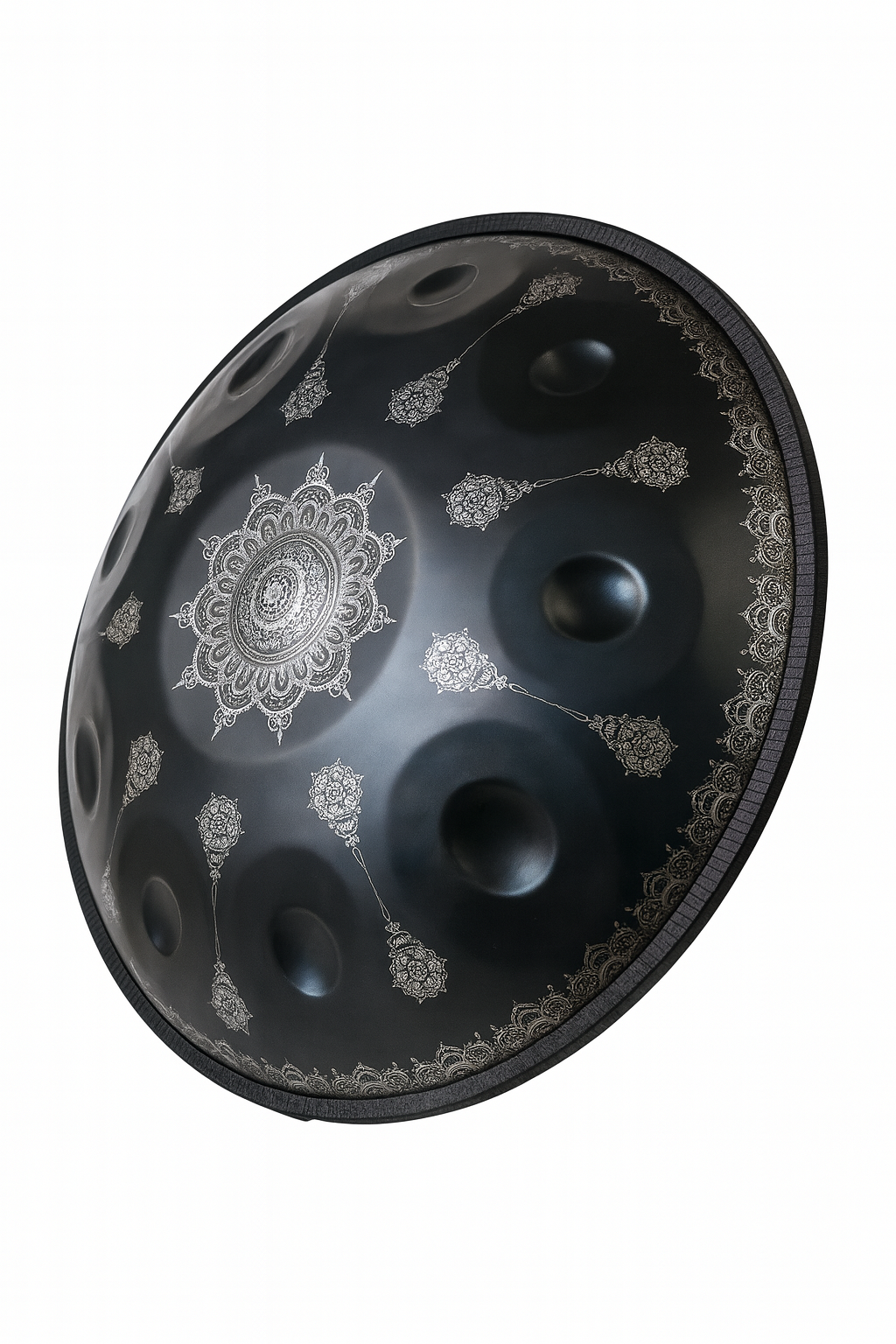 Handpan - Motif florale