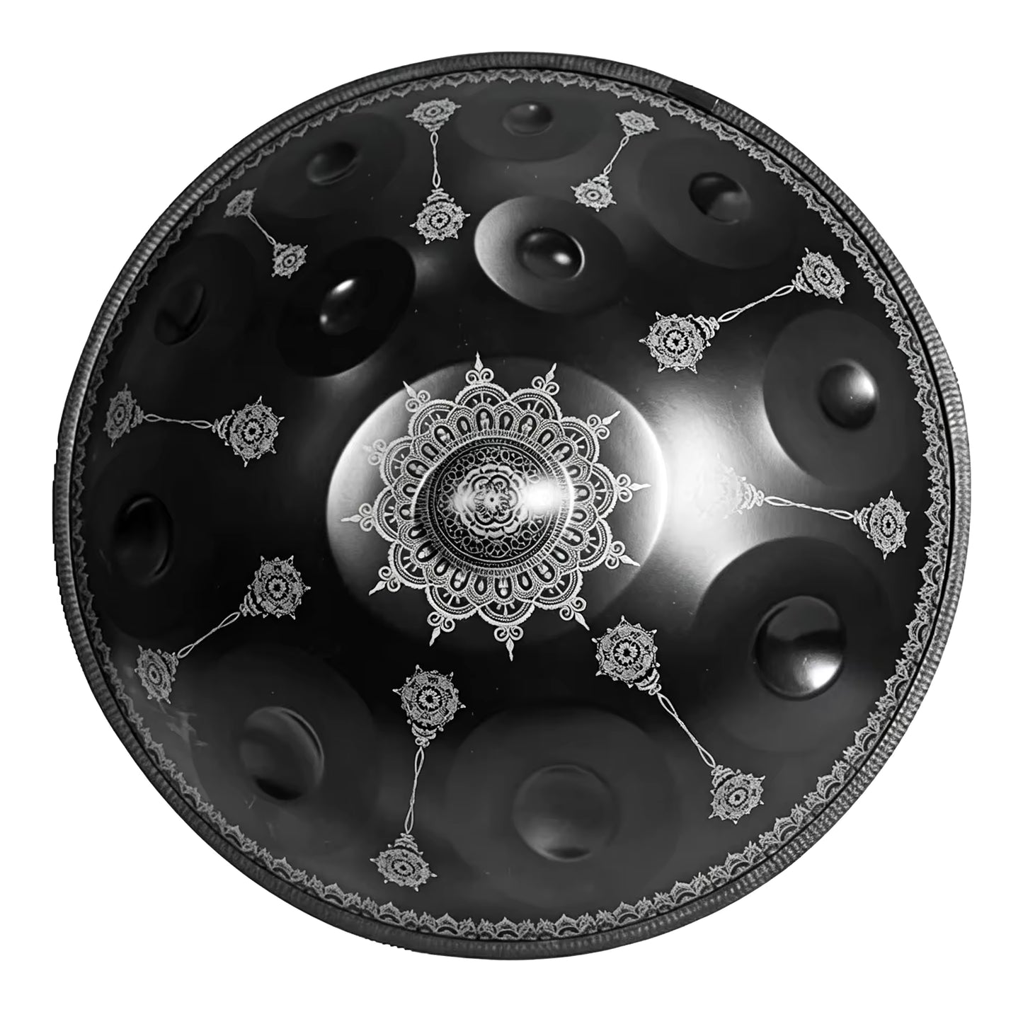 Handpan 12 notes | Obsidian