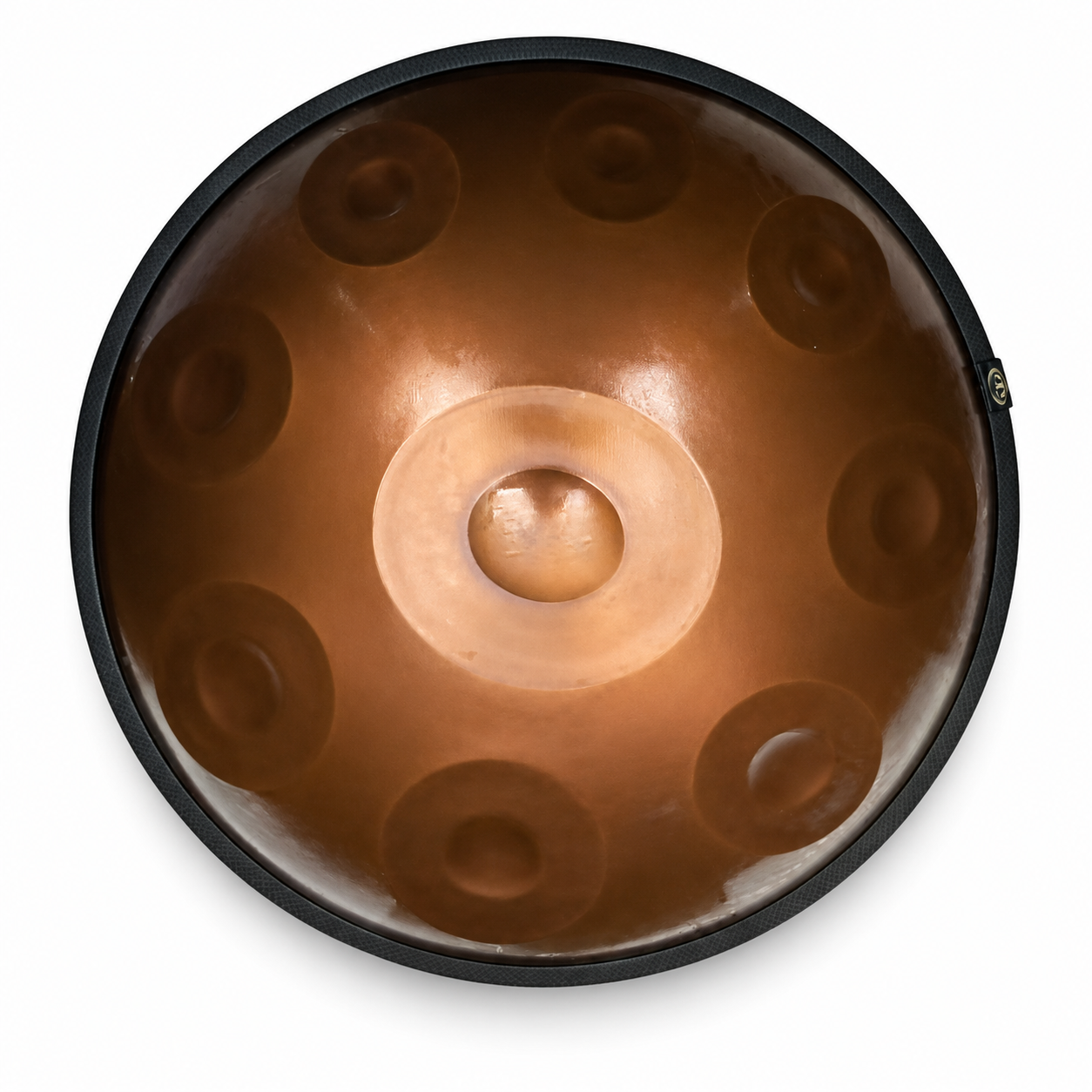Handpan 9 notes Sol majeur 55 cm – Or profond