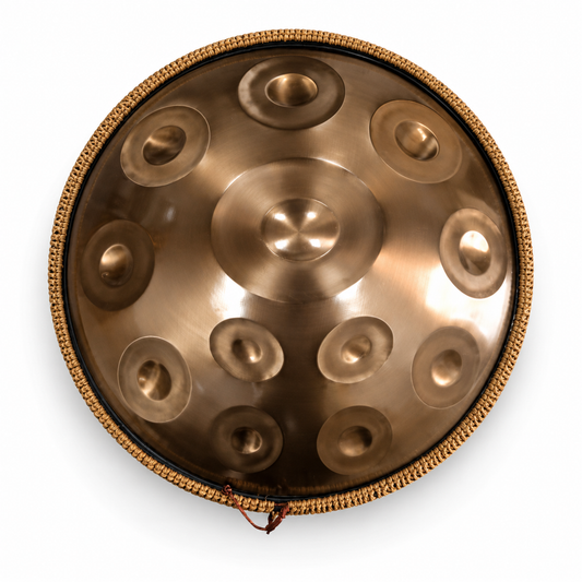Handpan 14 notes D Kurd 55 cm – Or