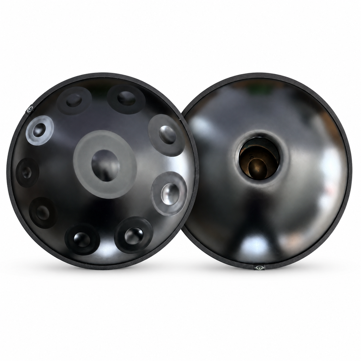 Handpan 10 notes Sol majeur 55 cm – Noir