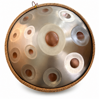 Handpan 12 notes Sol majeur 55 cm – Oeil doré