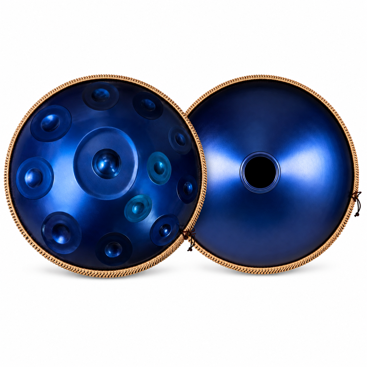 Handpan 12 notes Sol majeur 55 cm – Bleu