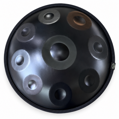 Handpan G major 9 notes | Noir