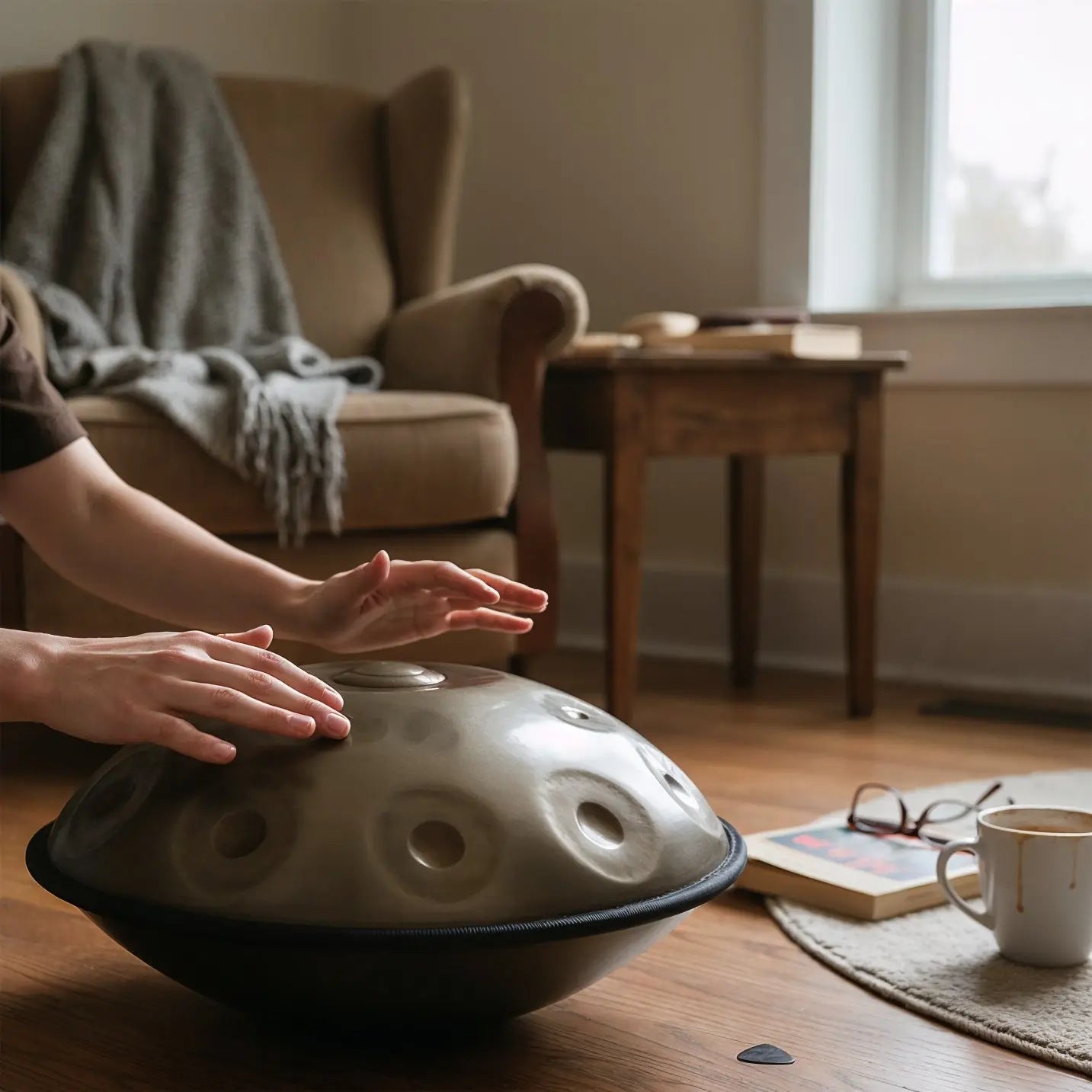 Solarys - Handpan 12 notes personnalisable OreliaMusic