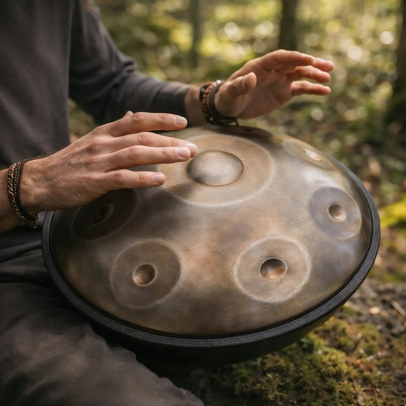 Lumina - Mini Handpan 9 notes, personnalisable OreliaMusic