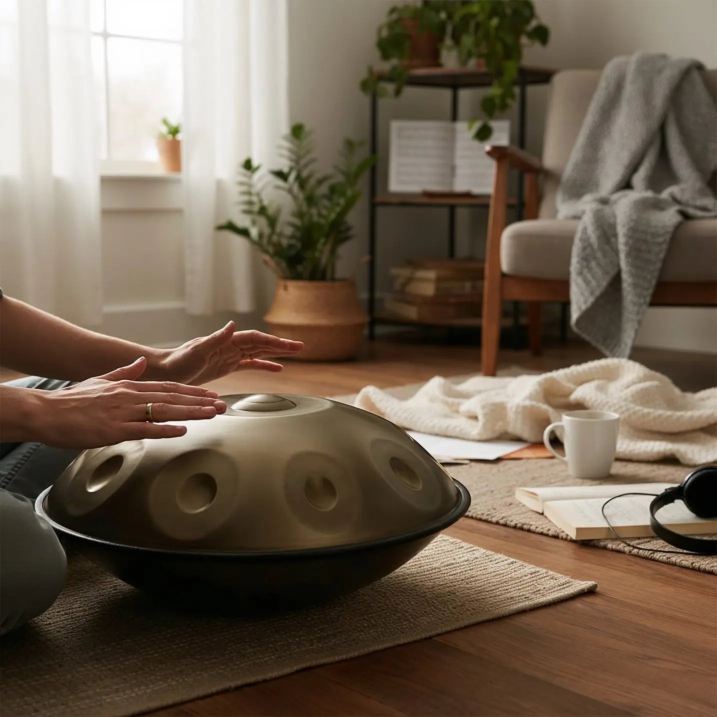 Nythera - Handpan 10 notes, personnalisable OreliaMusic